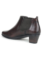 Women's Genuine Leather Ankle Boots - L-061 - image 18