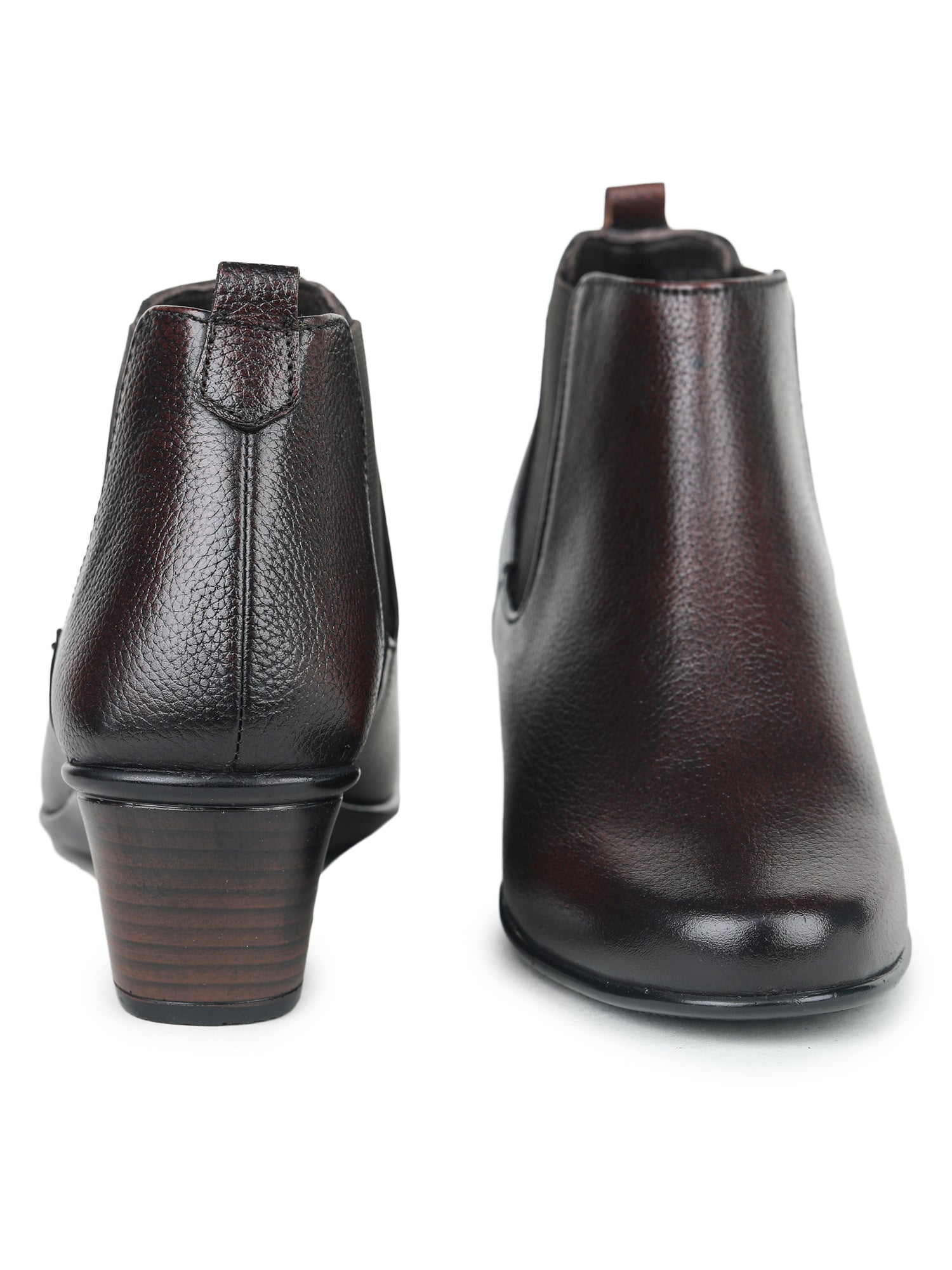 Women's Genuine Leather Ankle Boots - L-061 - image 20