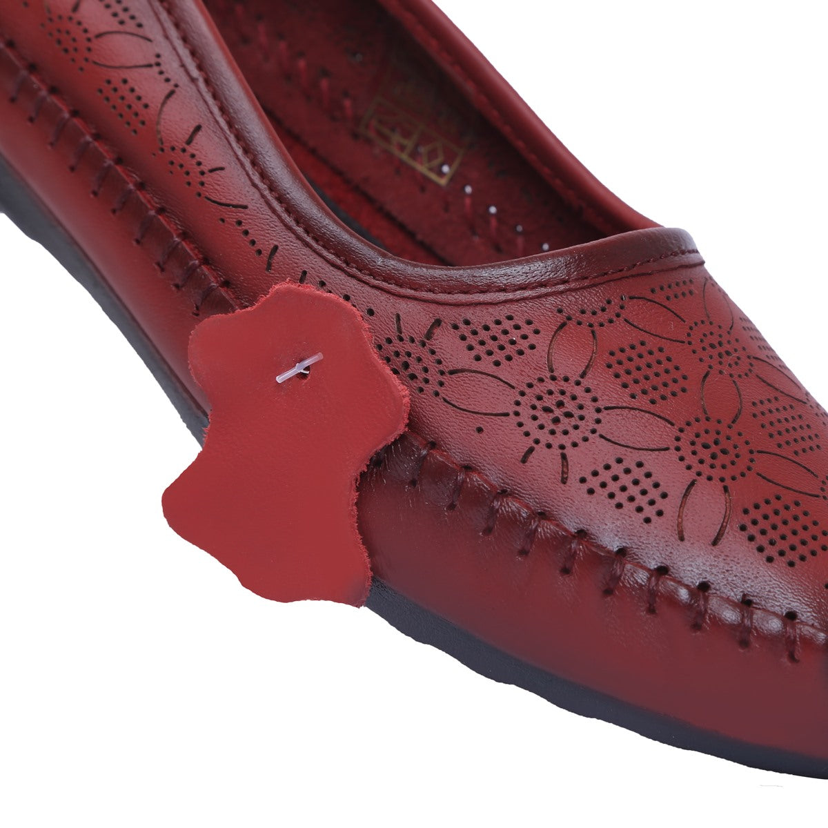 Casual Flat Belly Shoes Cherry_4