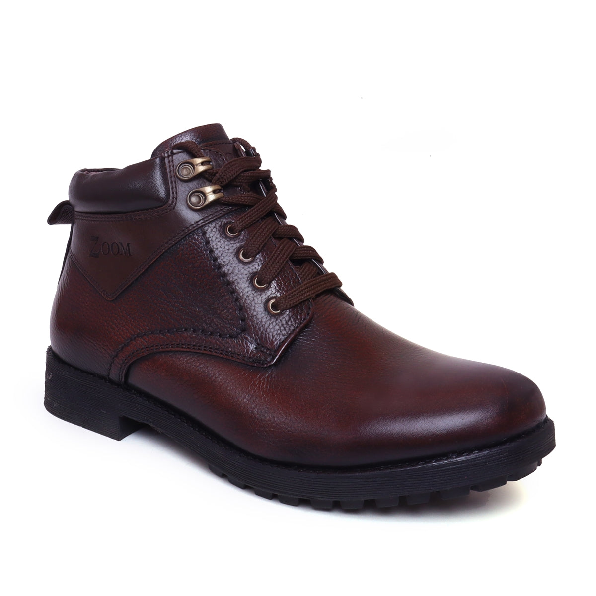 Brown Leather Boots for Men