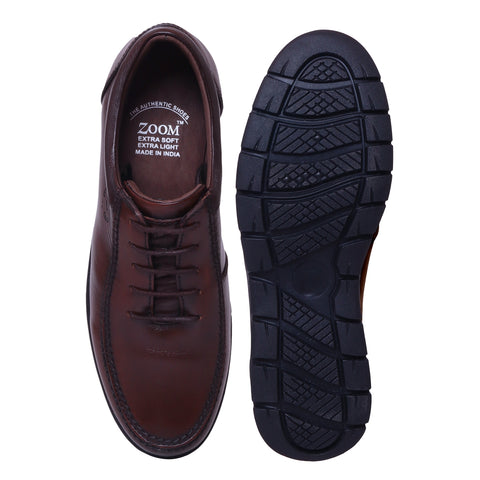 Brown Leather Shoes L-55_3