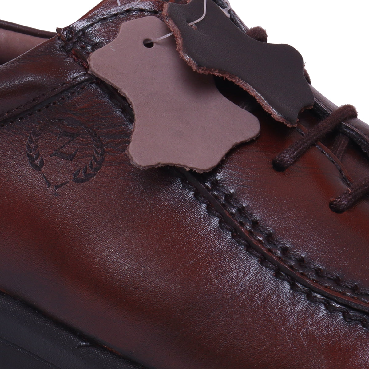 Brown Leather Shoes L-55_4
