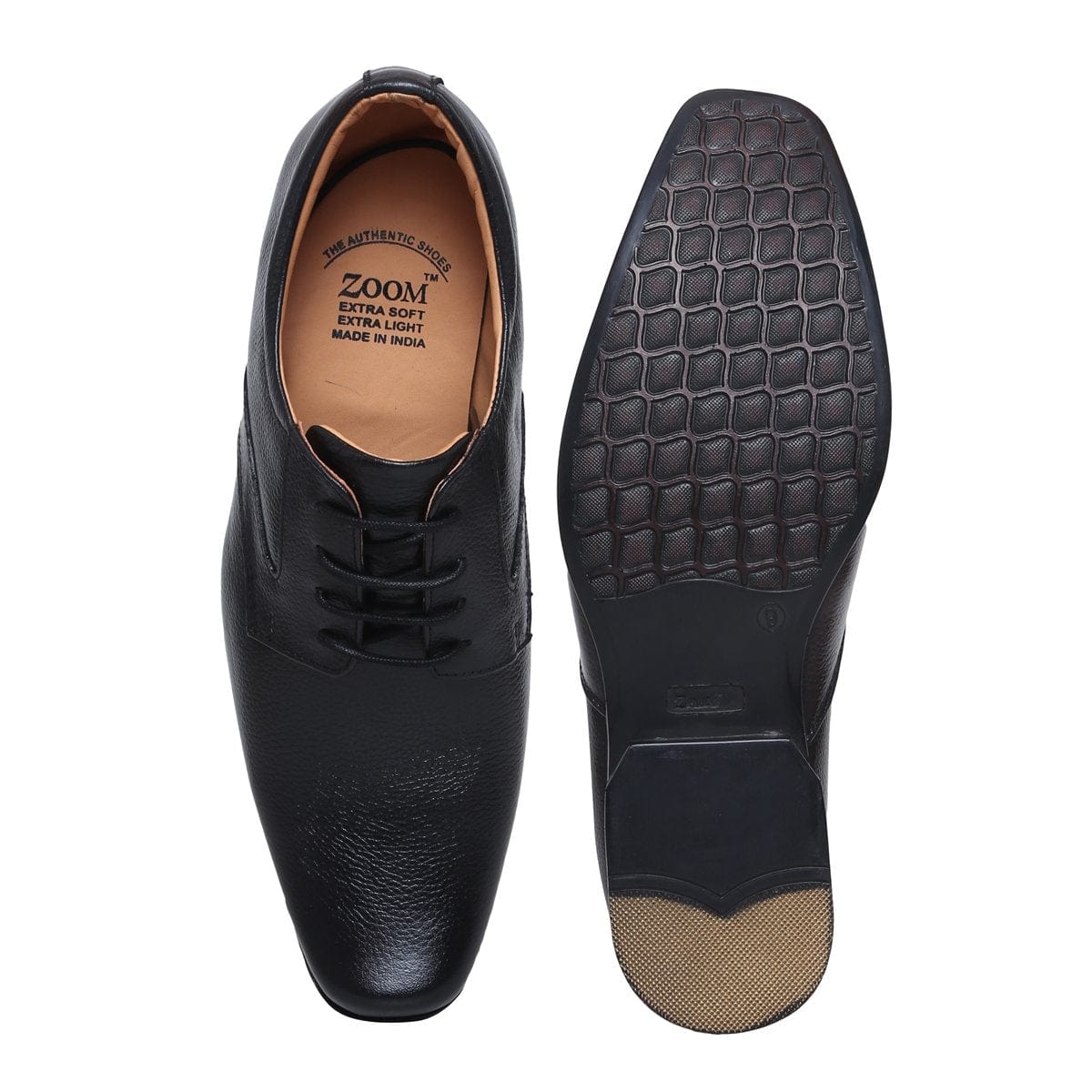 Formal Lace up Shoes D-61_Black3