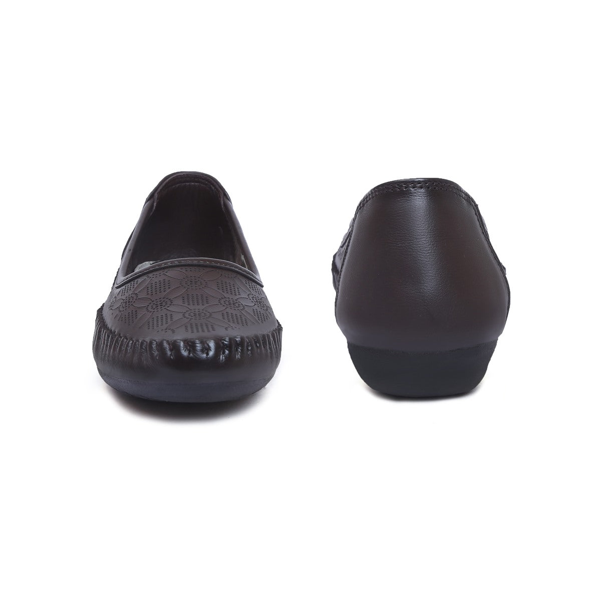 Casual Flat Belly Shoes Brown_2