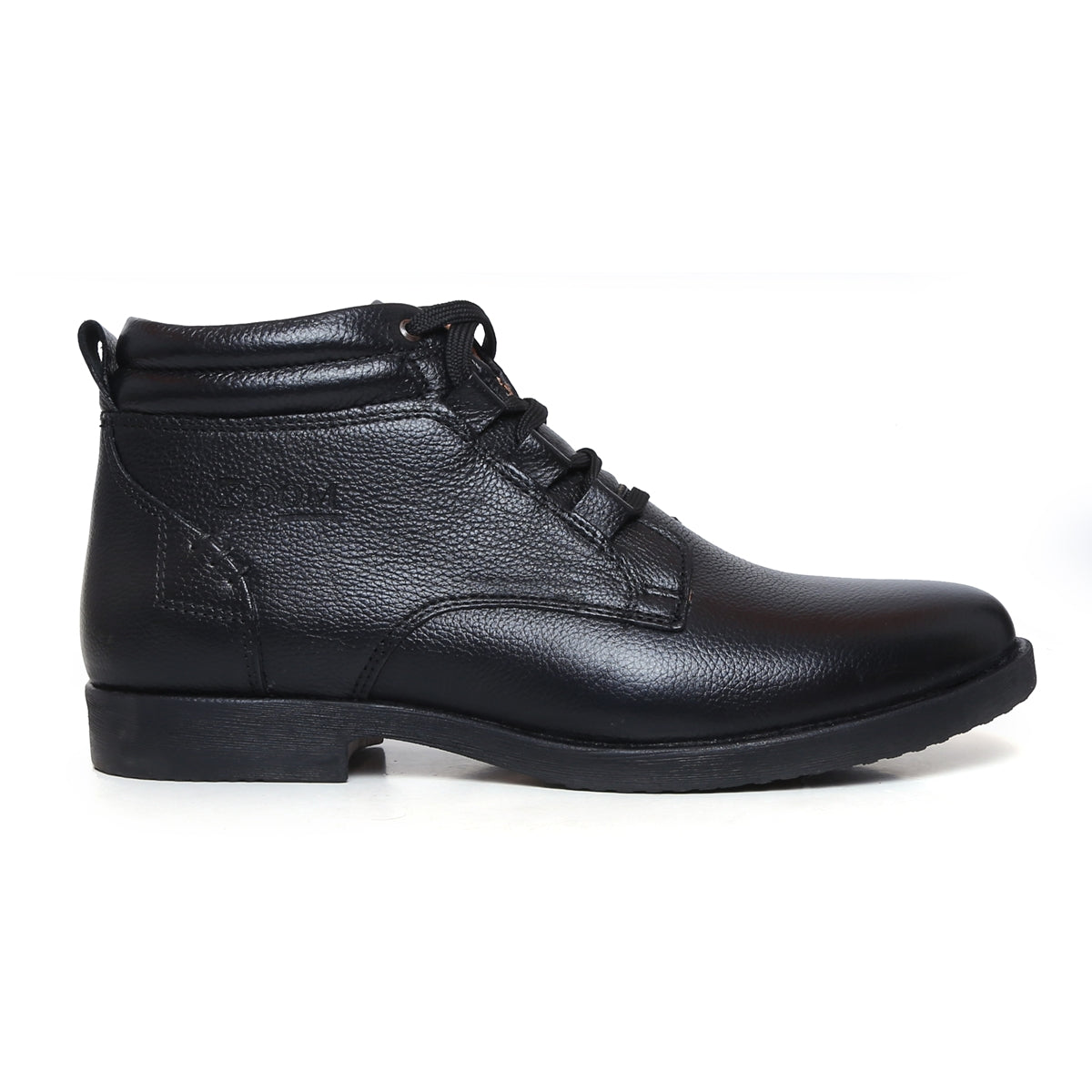 high ankle shoes for men Jet Black