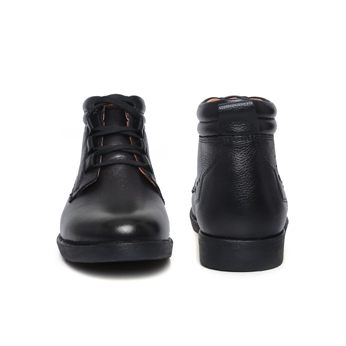 high ankle shoes Jet Black