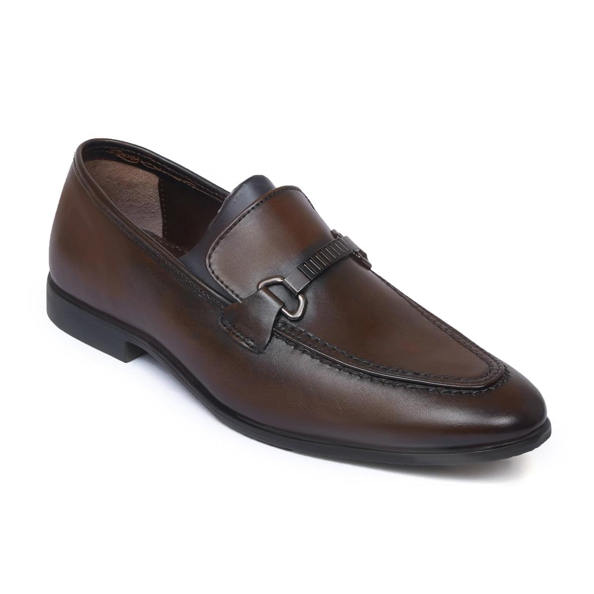 Horsebit Brown Loafer for Men_2939