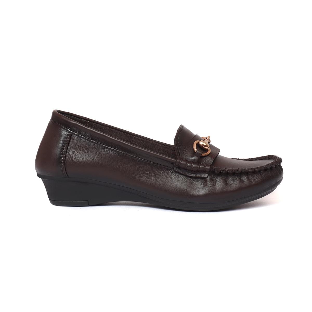 loafer formal shoes for women brown1