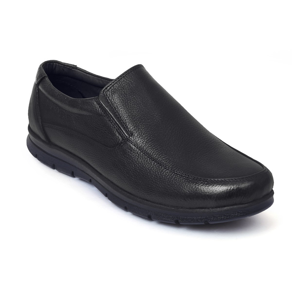 Mens Leather Slip Ons L – 02