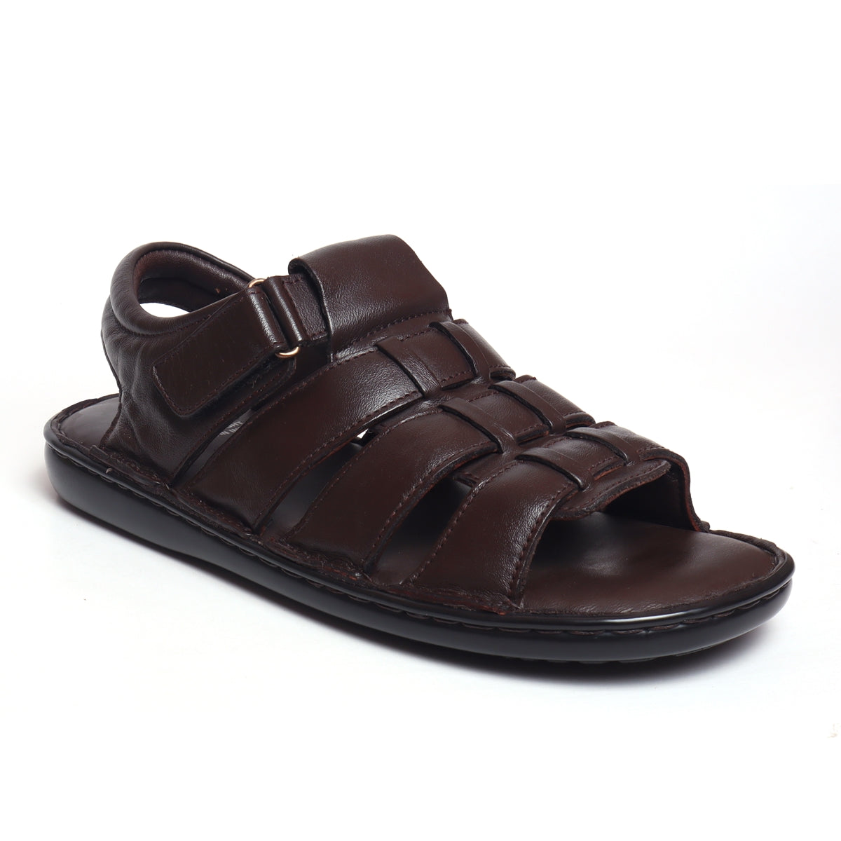 black leather sandals for men_ZS4