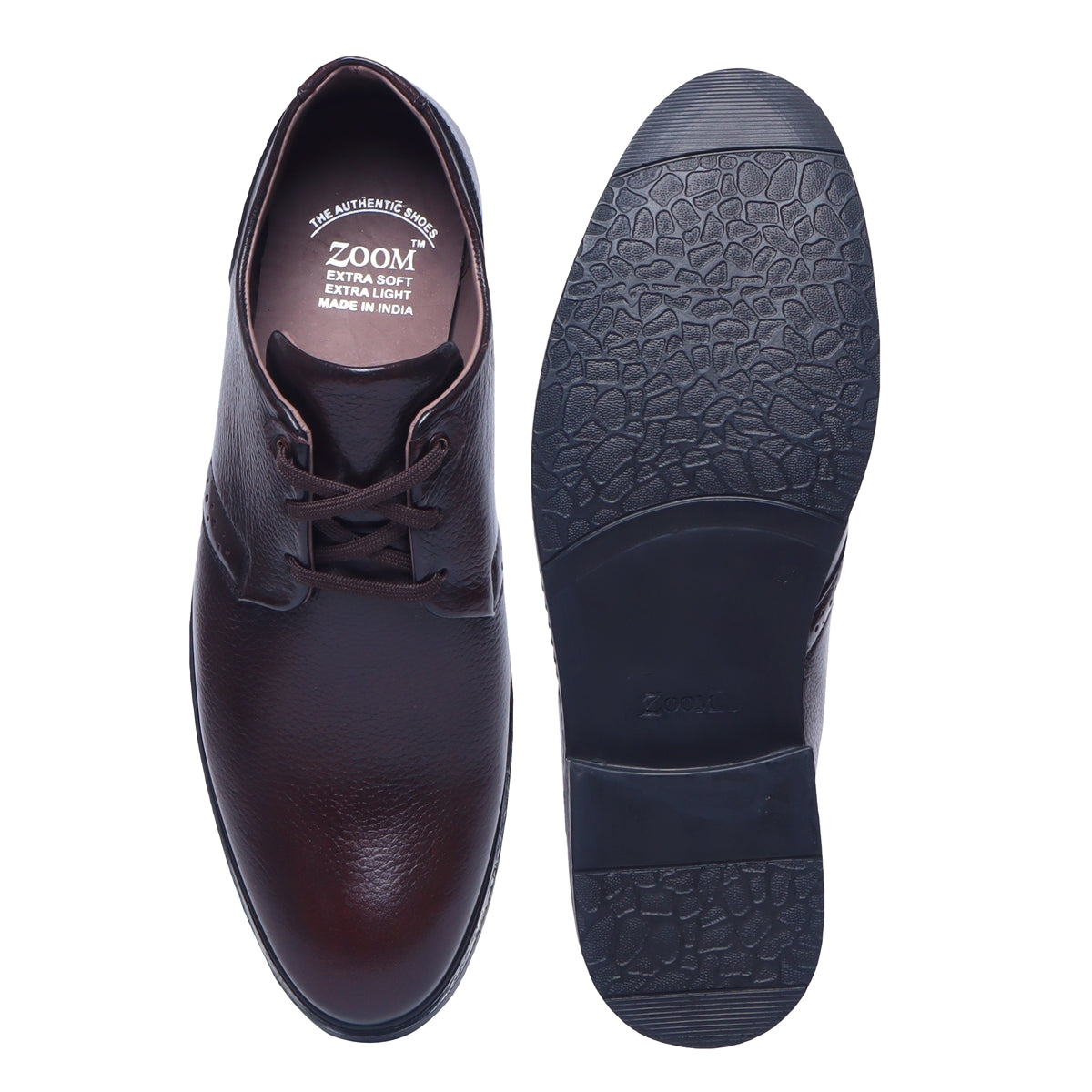 Men lace up shoes B-52_Brown3