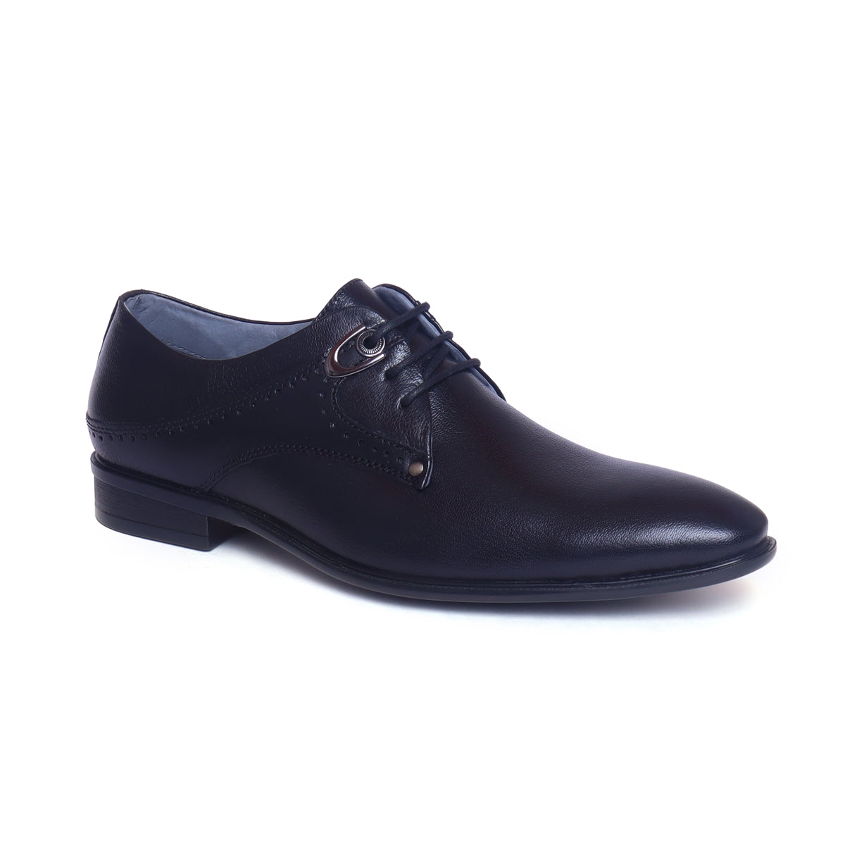 Mens Black Brogue Shoes_ZS6