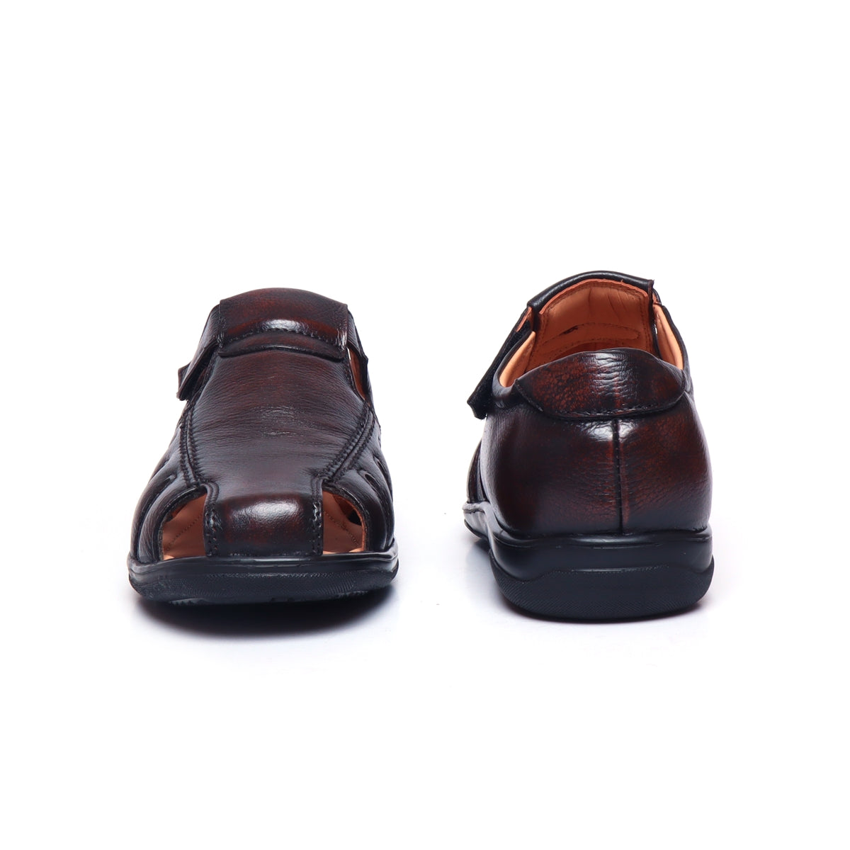 mens black leather sandals_ZS8