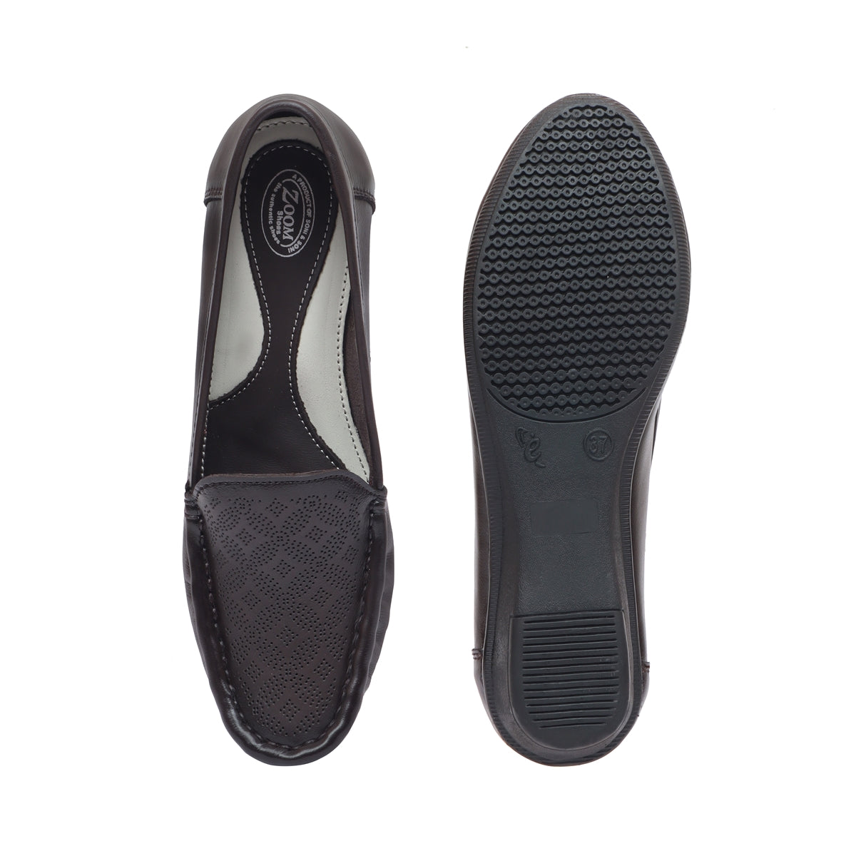 Stella Belly Shoes for Women Brown_3