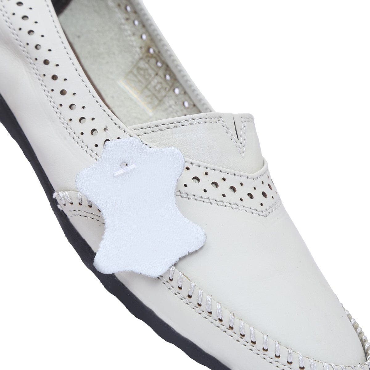 Leather Bellies for Women Cream_4