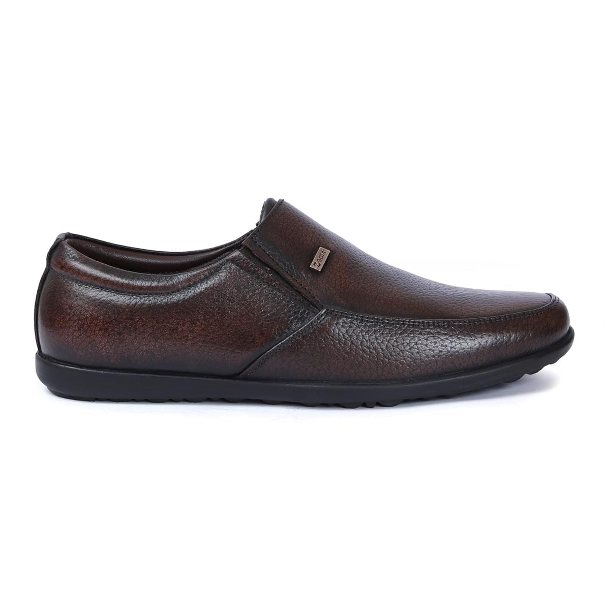 Men’s Leather Slip On Loafers D – 1321 | Zoom Shoes