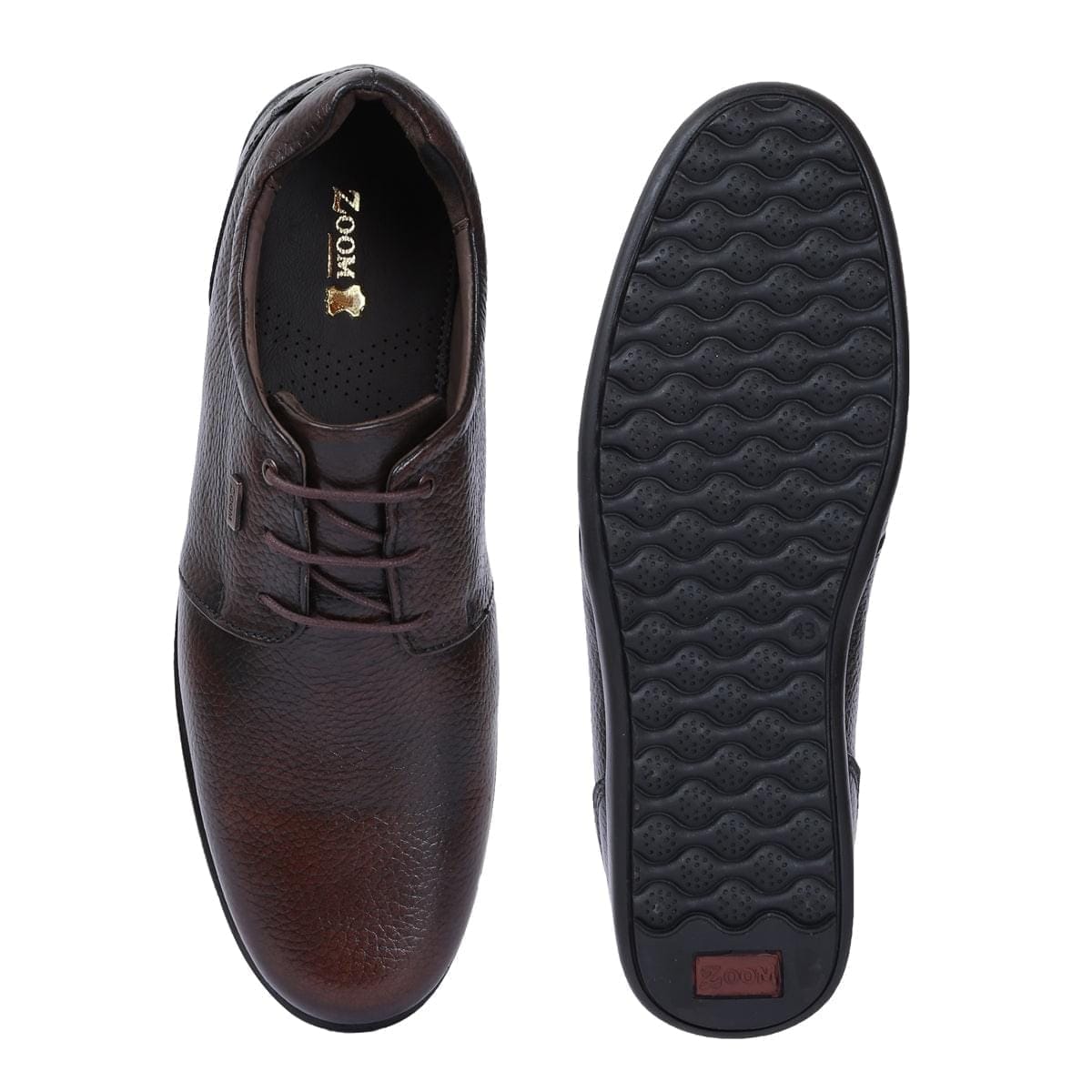 Lace Up Shoes for Men NH-77_brown1